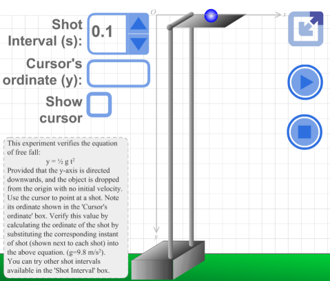 Free Fall Simulation