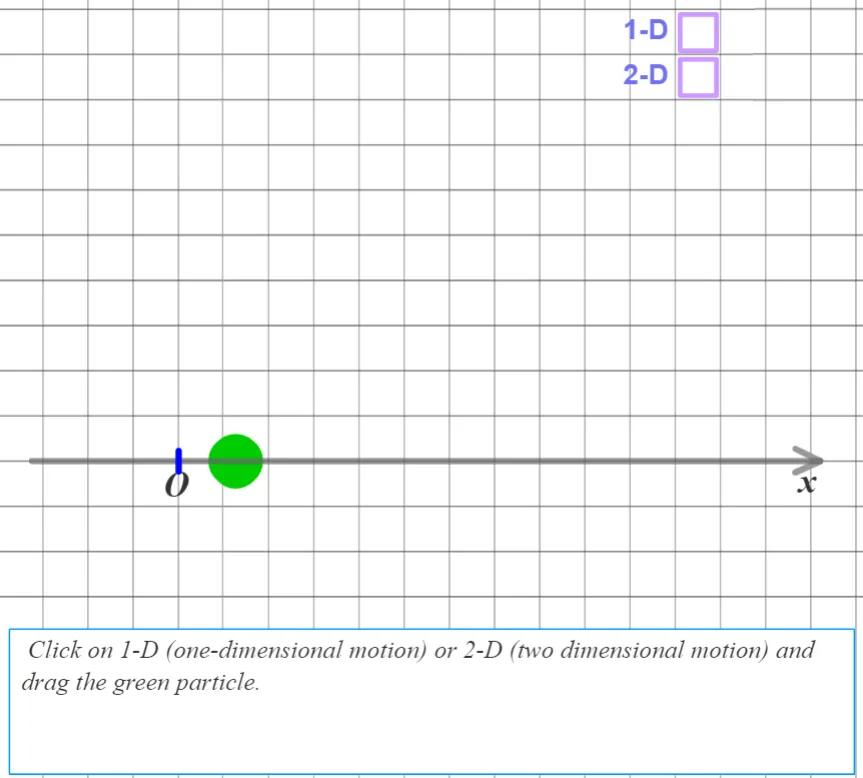 1D and 2D Motion Simulation