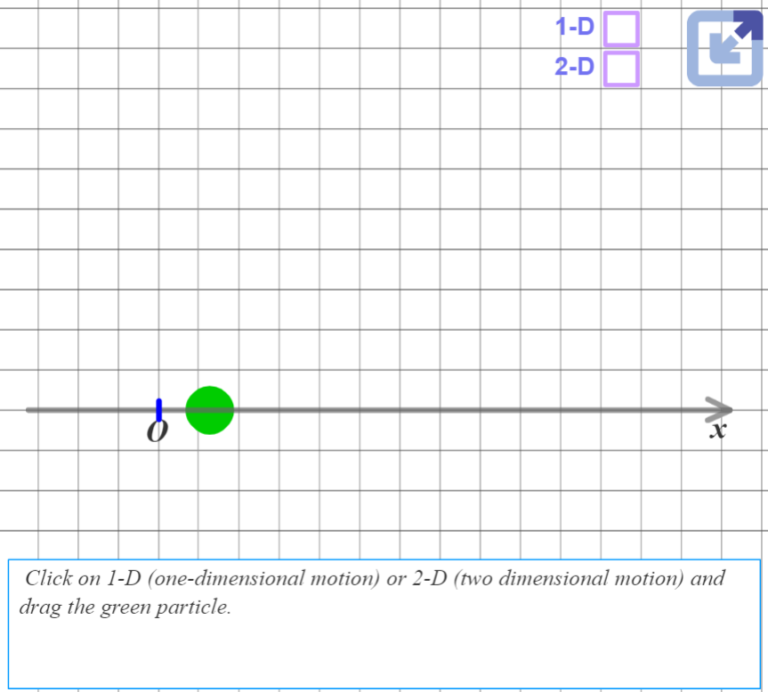 1D and 2D Motion Simulation
